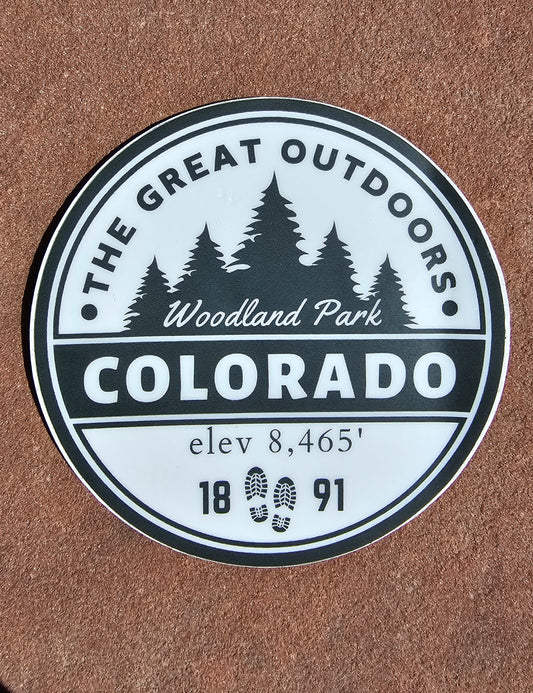Mountleisure - The Great Outdoors Sticker