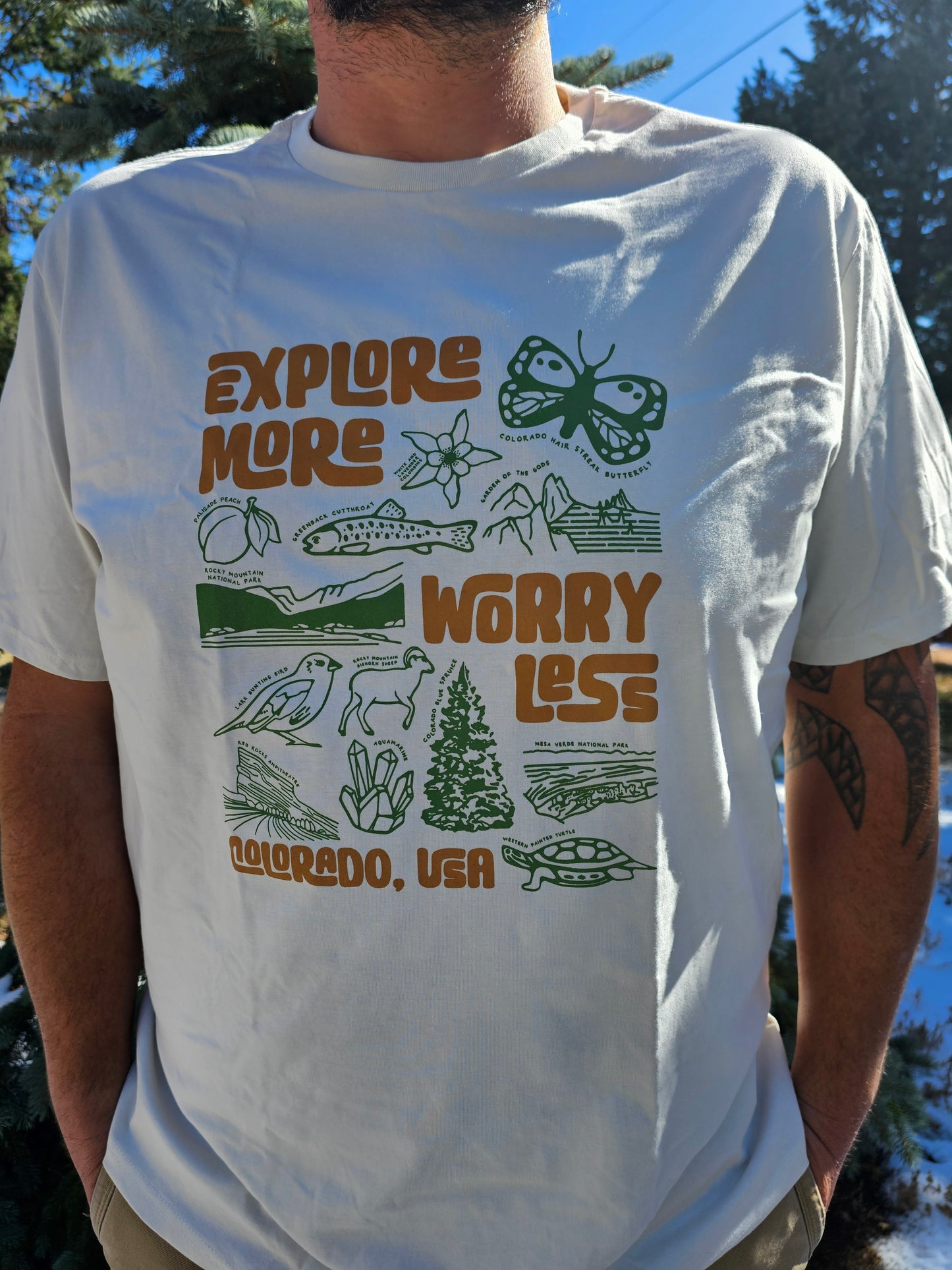 Explore More Worry Less T-Shirt