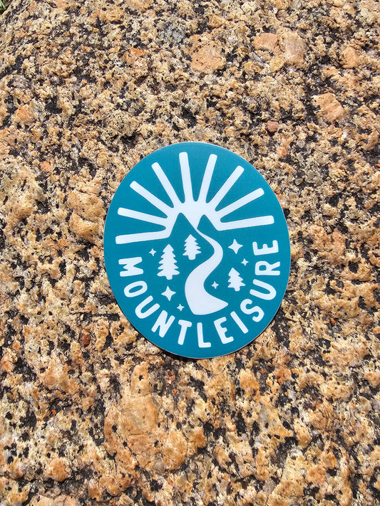 Mountleisure Oval Sticker