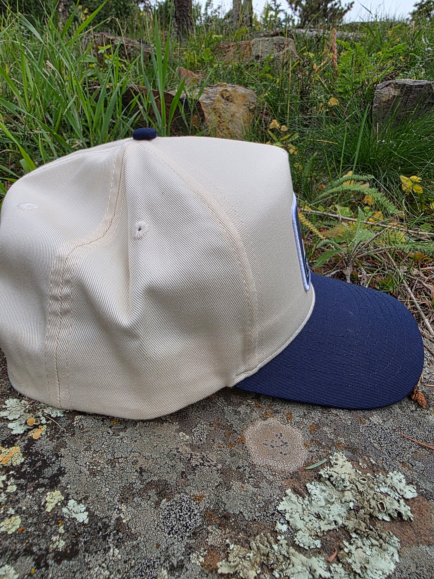 Mountleisure Patch Trucker Vintage Natural/ Navy