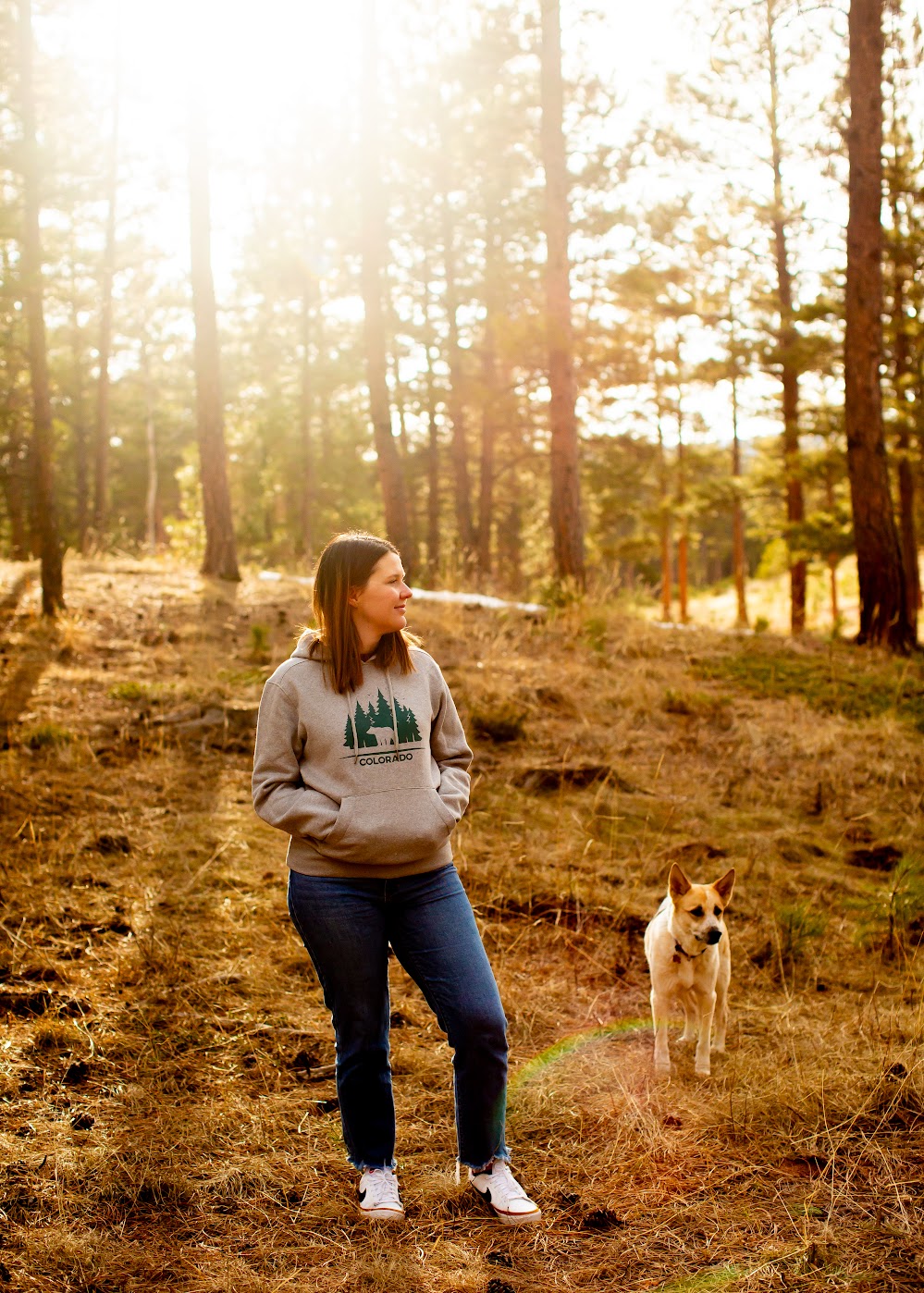 Mountleisure - Colorado Bear in the Forest Hoodie