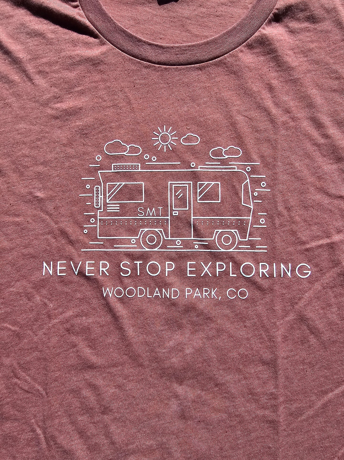 Never Stop Exploring T-Shirt