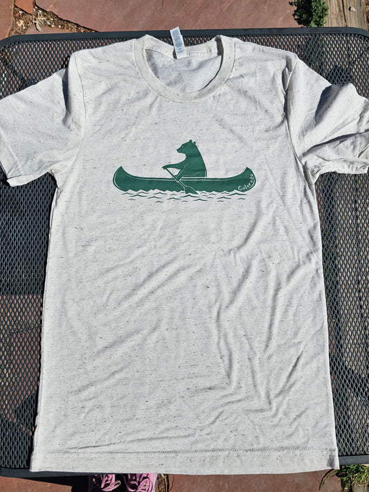 Canoeing Bear T-Shirt