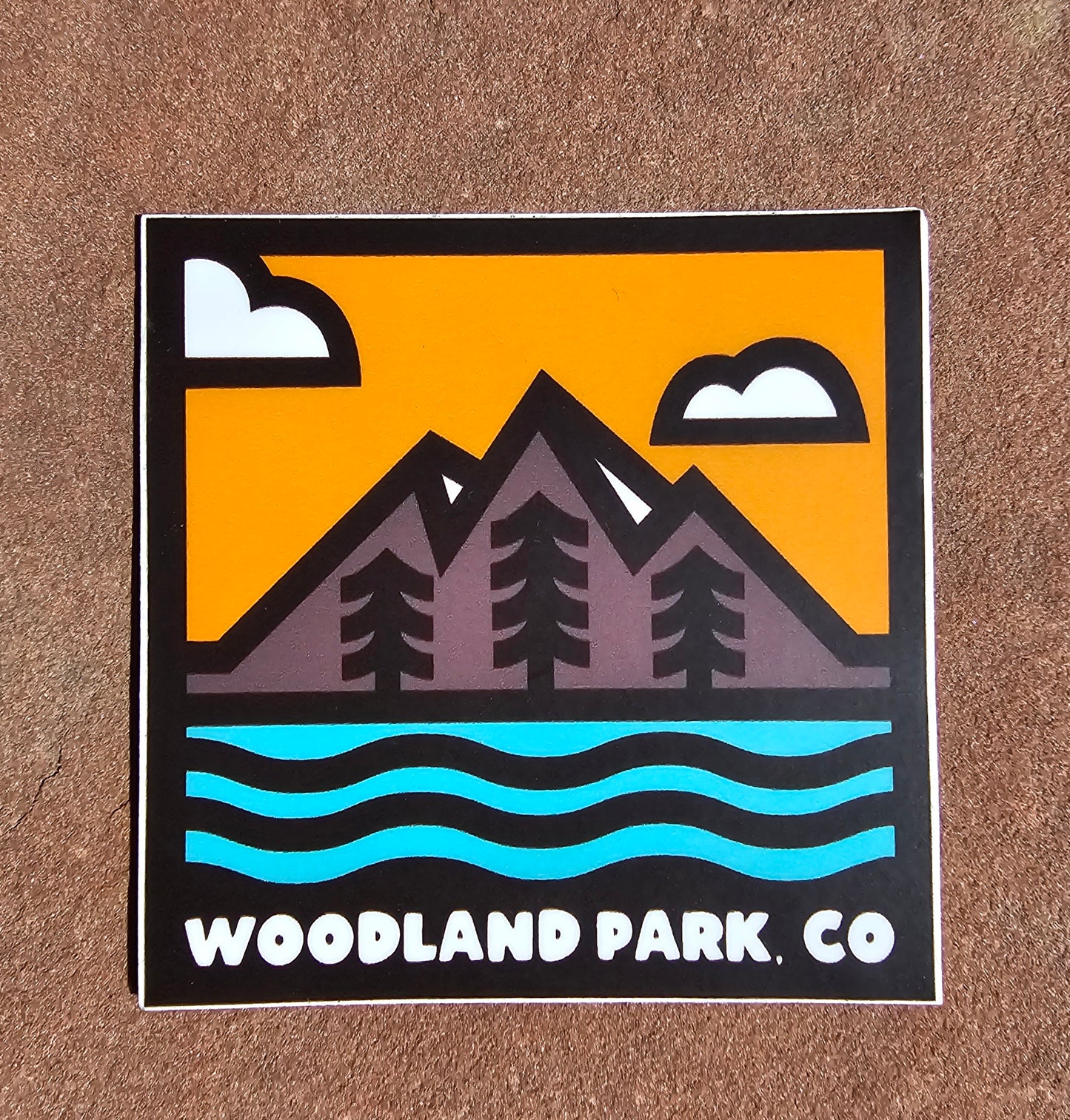 Woodland Park, CO Sticker