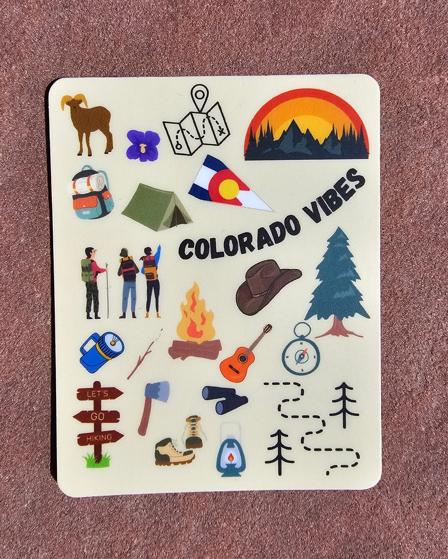 Colorado Vibes Sticker