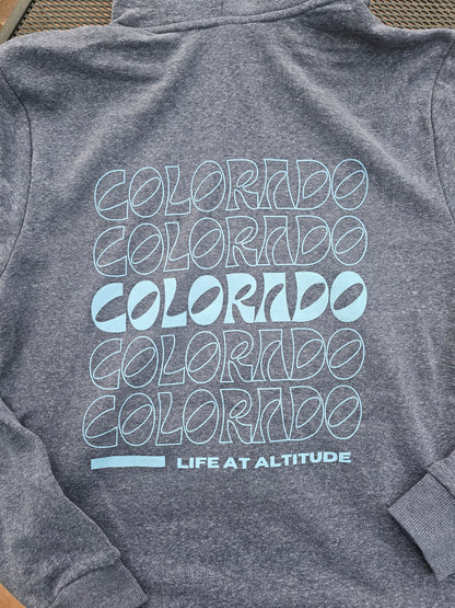 Colorado Life at Altitude Full Zip Hoodie