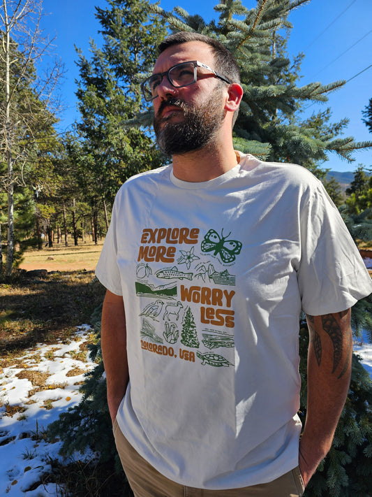 Explore More Worry Less T-Shirt