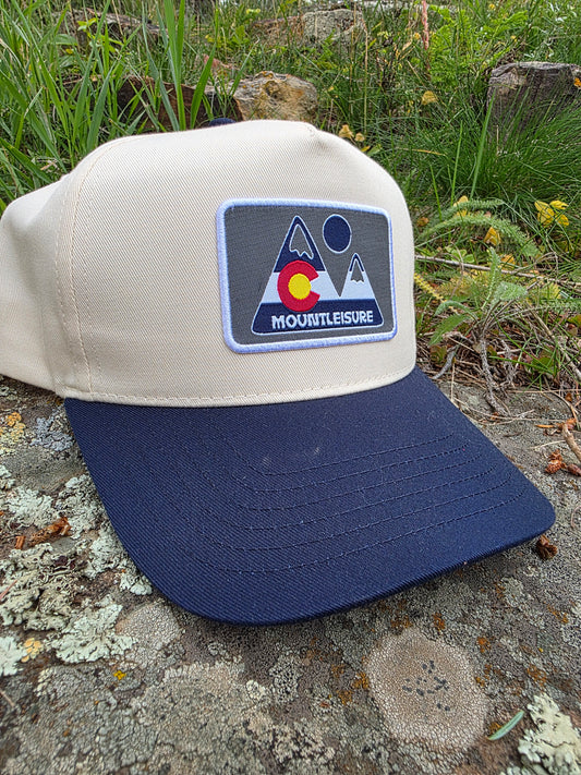 Mountleisure Patch Trucker Vintage Natural/ Navy