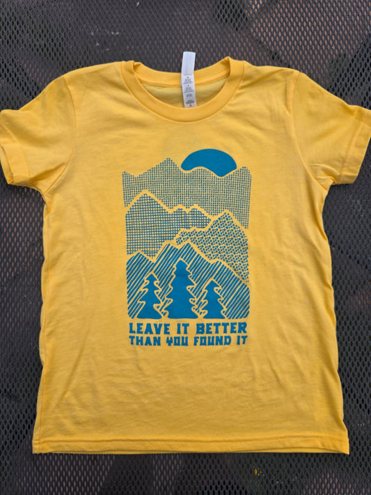 Mountleisure - Youth Leave it Better Tee