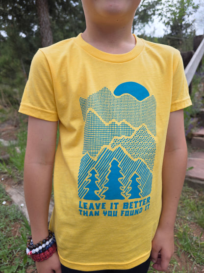 Mountleisure - Youth Leave it Better Tee
