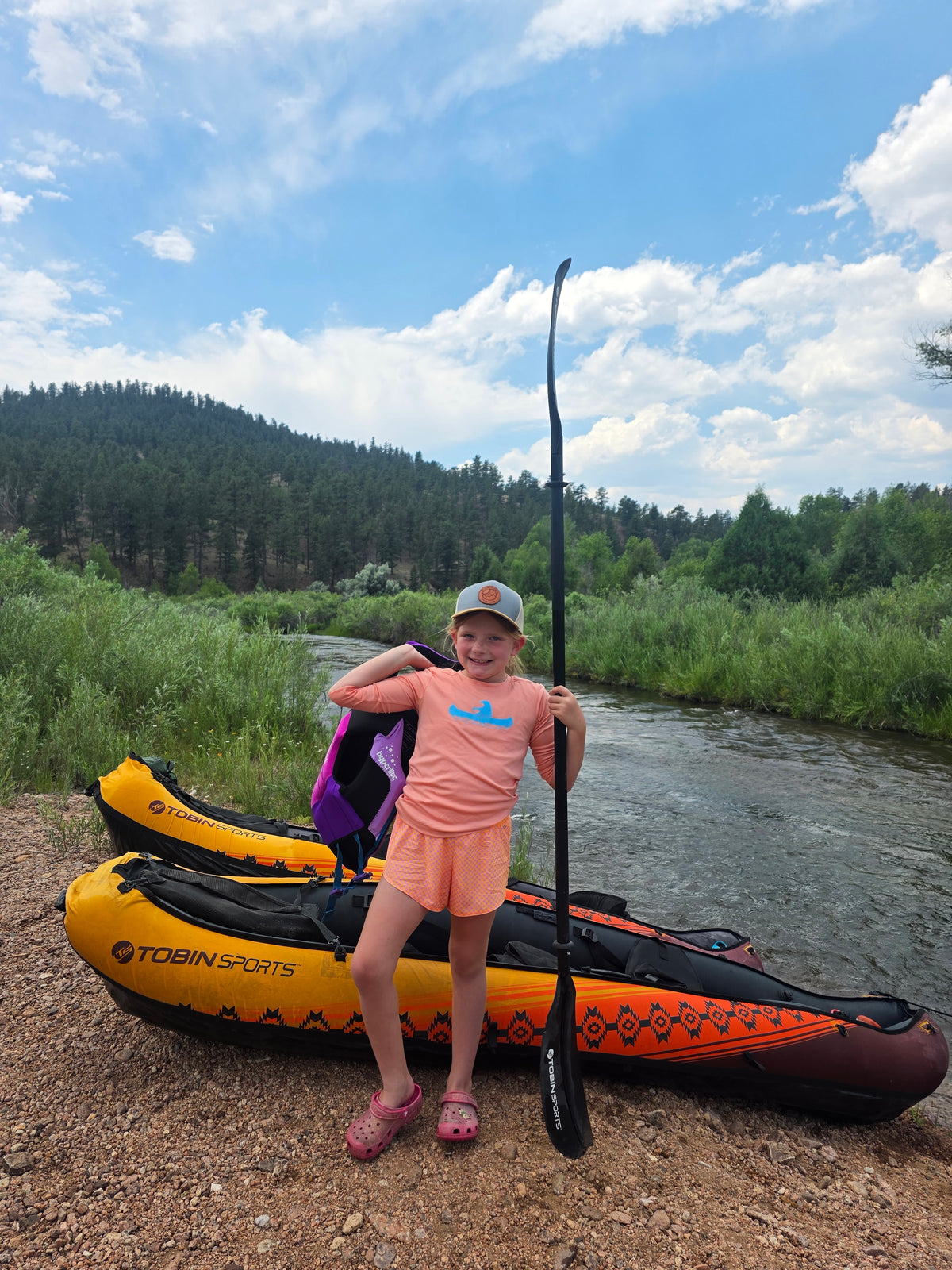 Mountleisure - Youth Canoe Bear Sun Shirt