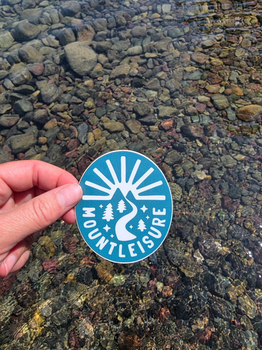 Mountleisure Oval Sticker