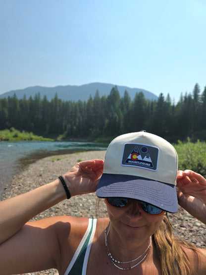 Mountleisure Patch Trucker Vintage Natural/ Navy