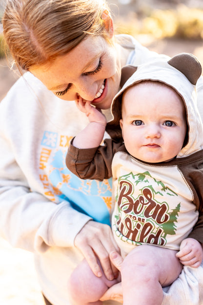 Mountleisure - Colorado Little Bear Infant Onesie – Born to Be Wild: Colorado Edition