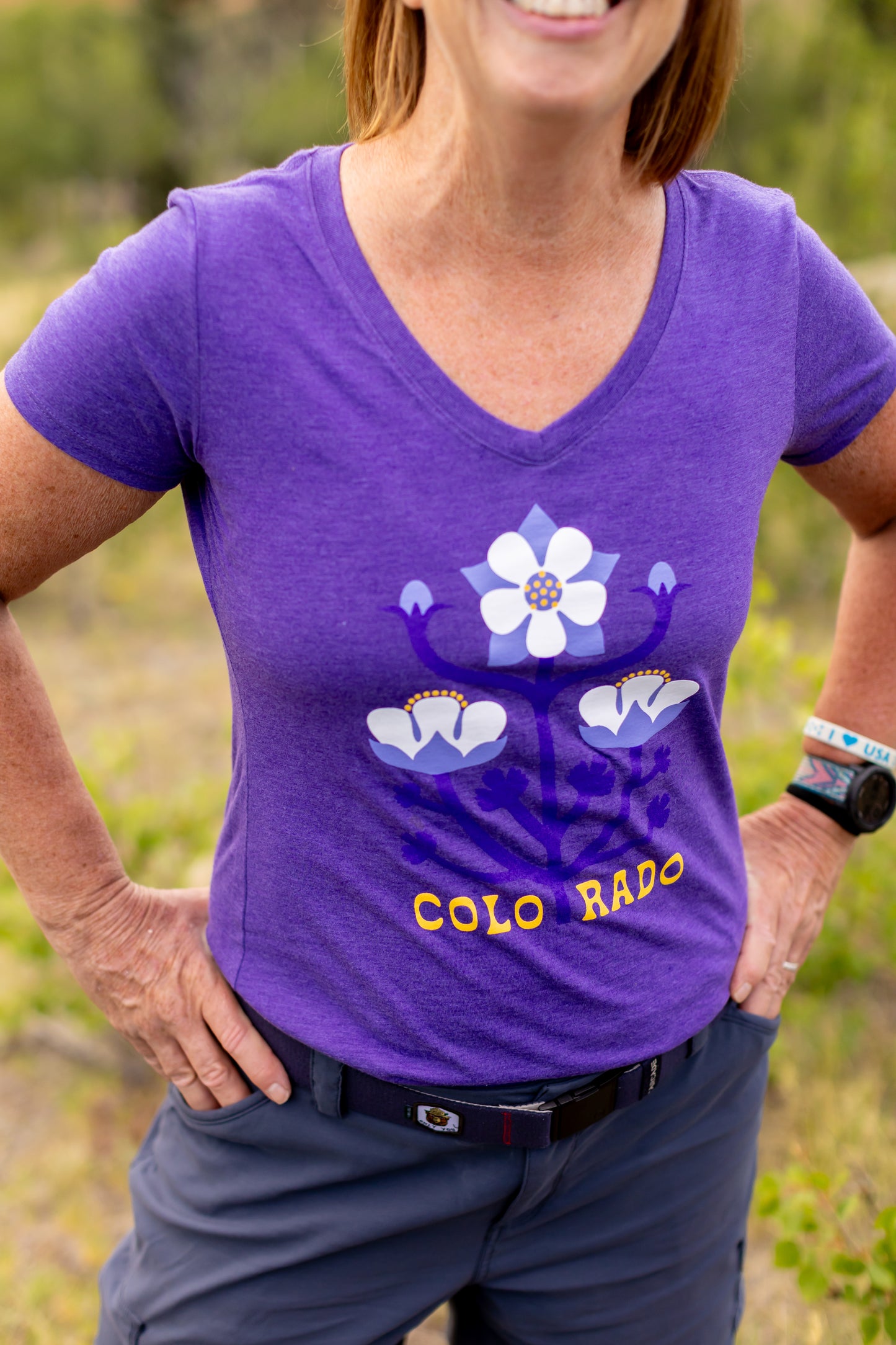 Mountleisure - Ladies Columbine V Neck