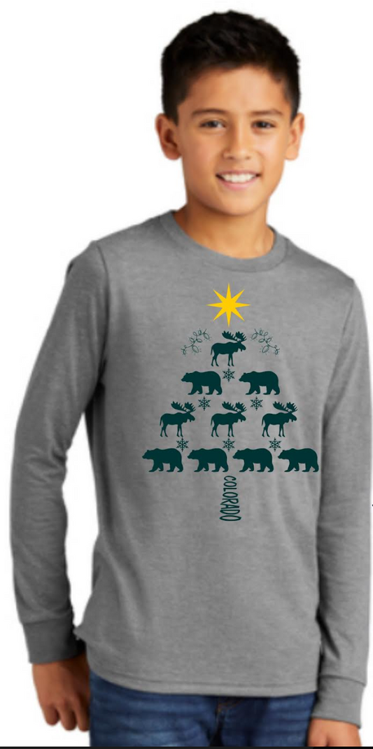 Rocky Mountain Holiday Tree Team Long Sleeved Shirt *PREORDER