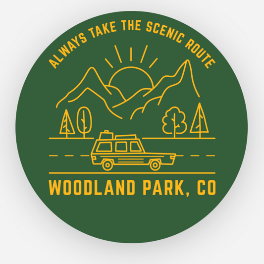 Mountleisure - Scenic Route Decal